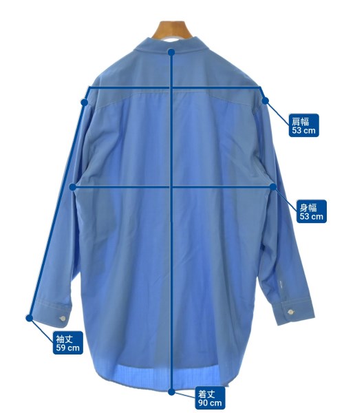 mfpen（エムエフペン）カジュアルシャツ 青 サイズ:M メンズ/2200635247308