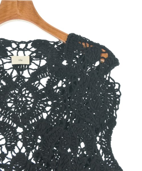 VillD（ヴィルド）ベスト 黒 サイズ:F レディース/2200634352027