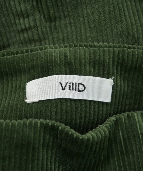VillD（ヴィルド）ロング・マキシ丈スカート 緑 サイズ:38(M位) レディース/2200658122262