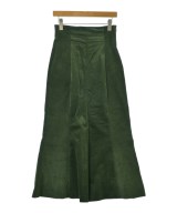 VillD（ヴィルド）ロング・マキシ丈スカート 緑 サイズ:38(M位) レディース/2200658122262