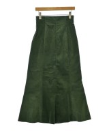 VillD（ヴィルド）ロング・マキシ丈スカート 緑 サイズ:38(M位) レディース/2200658122262