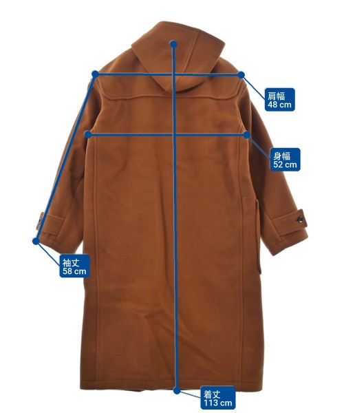 LENO（リノ）ダッフルコート オレンジ サイズ:1(S位) レディース/2200644572705