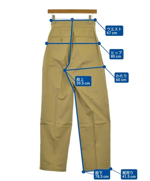 LENO（リノ）チノパン ベージュ サイズ:1(S位) レディース/2200644581608