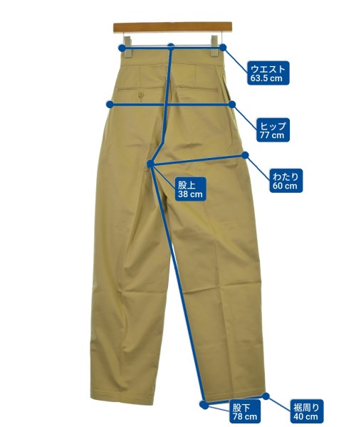 LENO（リノ）チノパン ベージュ サイズ:0(XS位) レディース/2200644581615