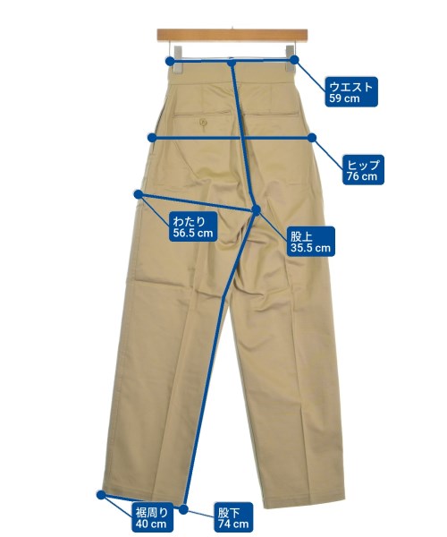 LENO（リノ）チノパン ベージュ サイズ:0(XS位) レディース/2200644761604