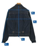 LENO（リノ）デニムジャケット 紺 サイズ:2(M位) レディース/2200623815021