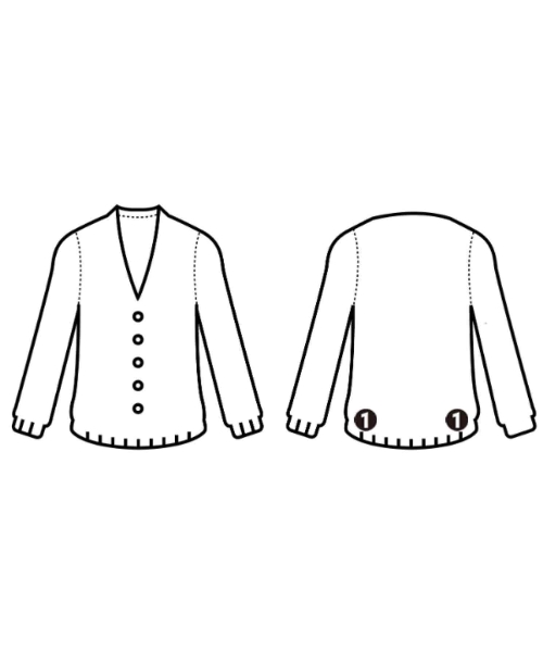 LENO（リノ）カーディガン 緑 サイズ:3(L位) メンズ/2200626104061