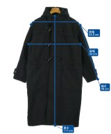 LENO（リノ）ダッフルコート 黒 サイズ:1(S位) メンズ/2200606287012