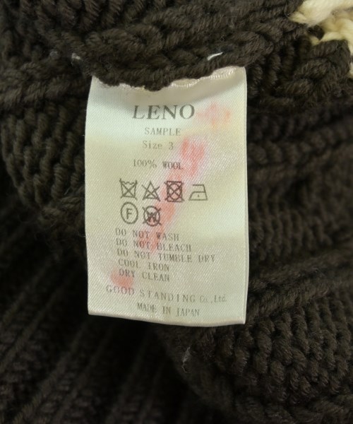 LENO（リノ）ニット・セーター 茶 サイズ:3(L位) メンズ/2200711252608