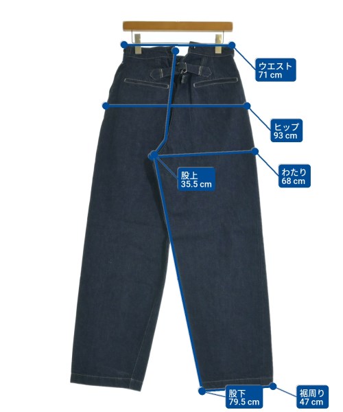 LENO（リノ）デニムパンツ 青 サイズ:1(S位) メンズ/2200648286370