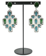 IRIS 47（イリスフォーセブン）ピアス・イヤリング 緑 サイズ:- レディース/2200644586061