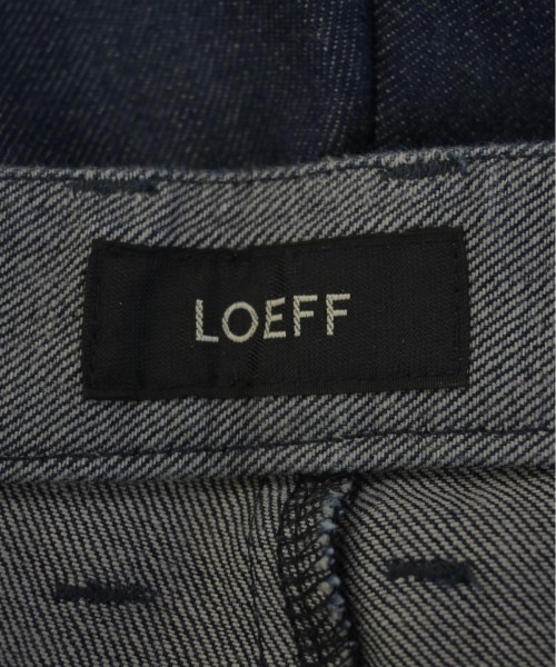 LOEFF（ロエフ）デニムパンツ 紺 サイズ:0(XS位) メンズ/2200477550208