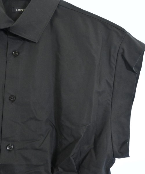 LOEFF（ロエフ）カジュアルシャツ 黒 サイズ:0(XS位) レディース/2200526887224