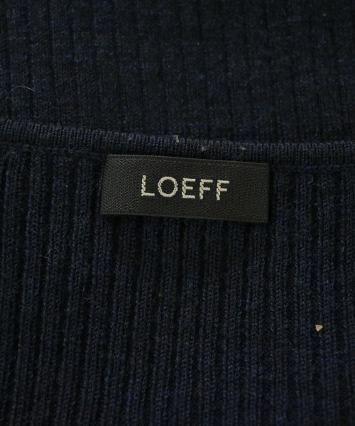 LOEFF（ロエフ）カーディガン 紺 サイズ:F レディース/2200637564144