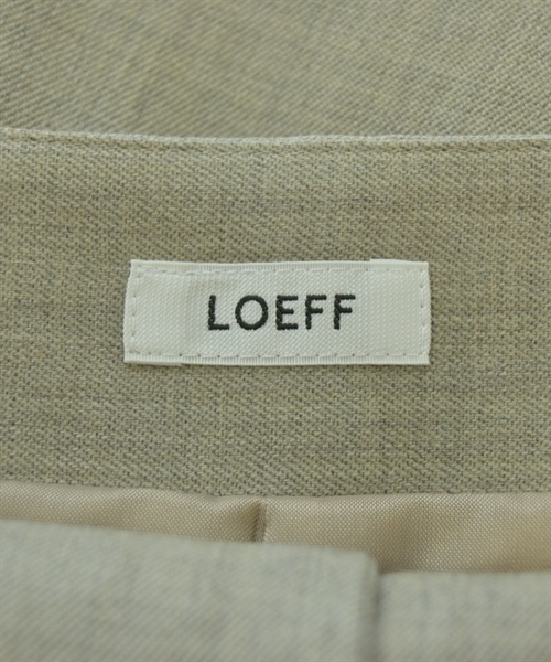 LOEFF（ロエフ）ブラウス ベージュ サイズ:0(XS位) レディース/2200624225065