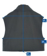 LOEFF（ロエフ）ベスト グレー サイズ:F レディース/2200634613081