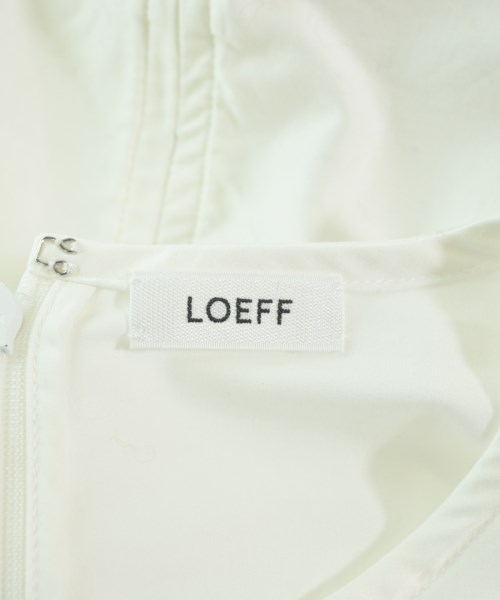 LOEFF（ロエフ）ブラウス 白 サイズ:1(S位) レディース/2200628275059