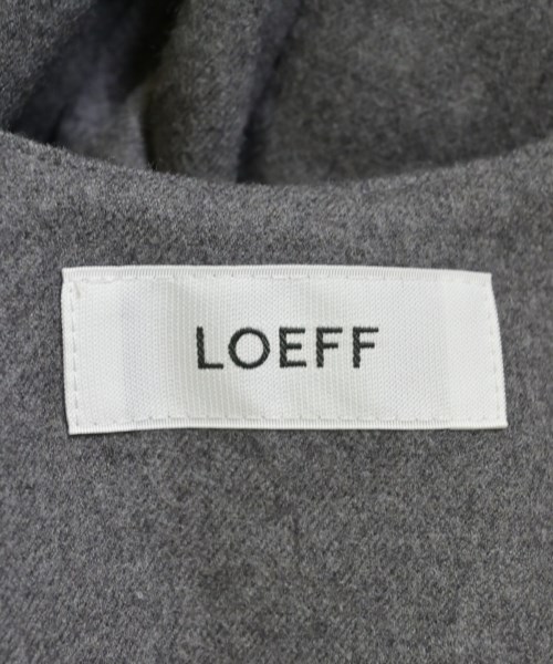 LOEFF（ロエフ）オールインワン/サロペット グレー サイズ:0(XS位) レディース/2200629942219