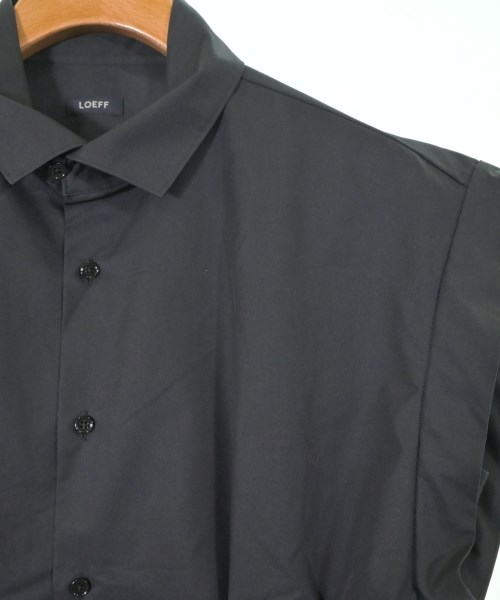 LOEFF（ロエフ）カジュアルシャツ 黒 サイズ:1(S位) レディース/2200617285052