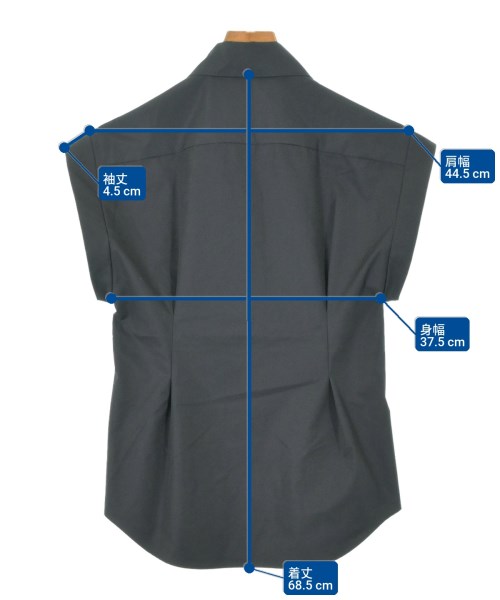 LOEFF（ロエフ）カジュアルシャツ 黒 サイズ:1(S位) レディース/2200617285052