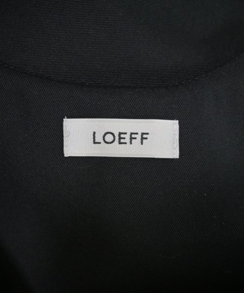 LOEFF（ロエフ）オールインワン/サロペット 黒 サイズ:0(XS位) レディース/2200610964404