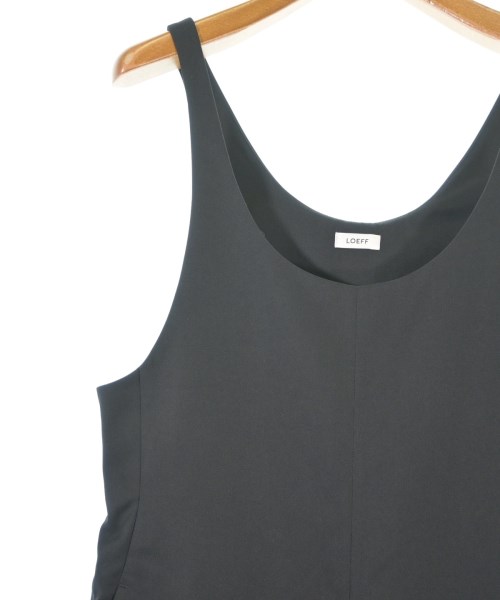 LOEFF（ロエフ）オールインワン/サロペット 黒 サイズ:0(XS位) レディース/2200610964404