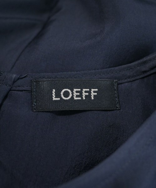 LOEFF（ロエフ）ブラウス 紺 サイズ:F レディース/2200628317056