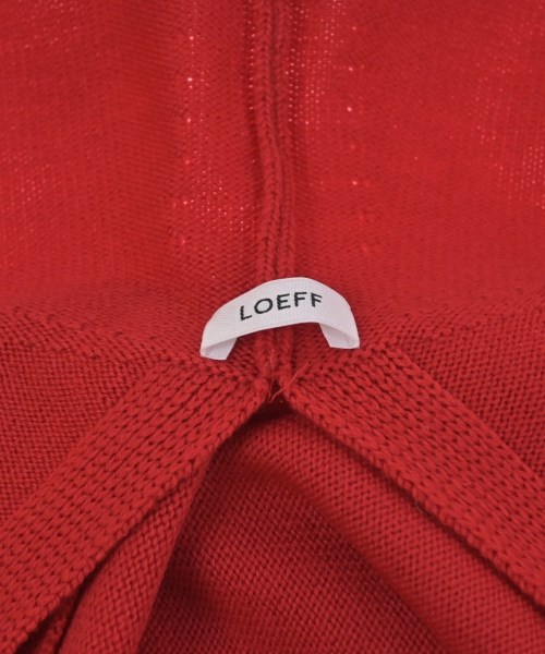LOEFF（ロエフ）マフラー 赤 サイズ:- レディース/2200628317070