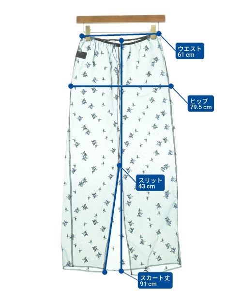 LOEFF（ロエフ）ロング・マキシ丈スカート 黒 サイズ:0(XS位) レディース/2200643210325