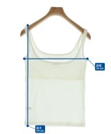 LOEFF（ロエフ）タンクトップ 白 サイズ:-(XS位) レディース/2200614675337