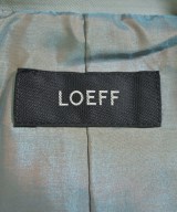LOEFF（ロエフ）ノーカラージャケット 緑 サイズ:1(S位) レディース/2200625948017