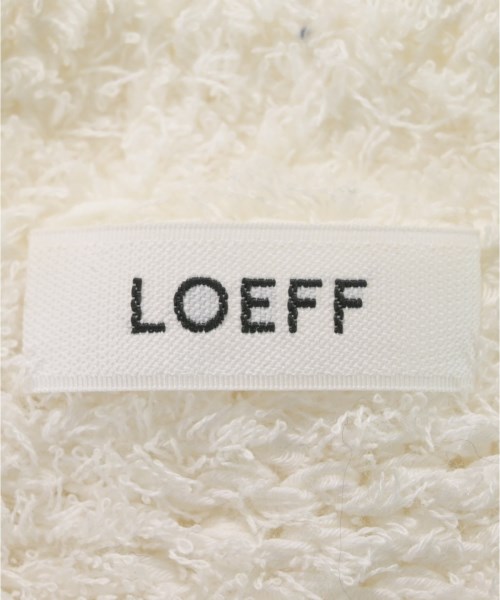 LOEFF（ロエフ）ニット・セーター 白 サイズ:F レディース/2200615544168