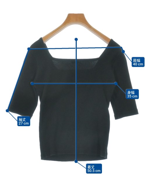 LOEFF（ロエフ）Tシャツ・カットソー 黒 サイズ:-(M位) レディース/2200629482104