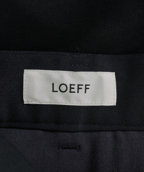 LOEFF（ロエフ）スラックス 紺 サイズ:2(M位) レディース/2200618715053