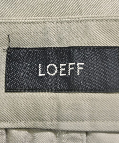 LOEFF（ロエフ）ショートパンツ ベージュ サイズ:1(S位) レディース/2200632815012