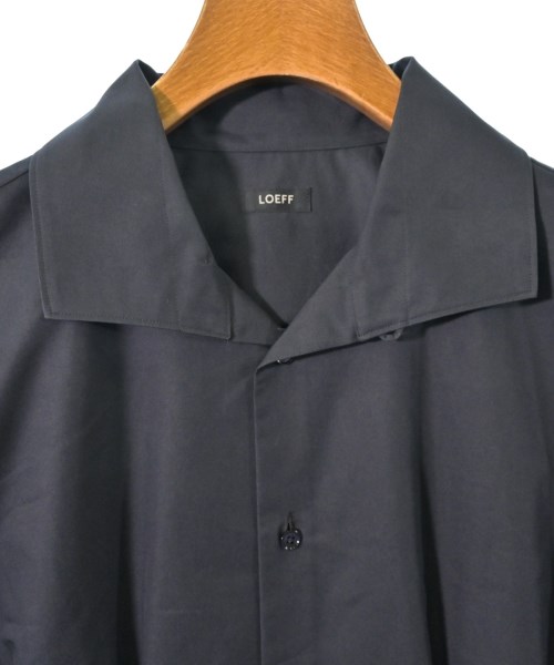 LOEFF（ロエフ）ブラウス 紺 サイズ:1(S位) レディース/2200590237147