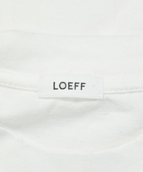 LOEFF（ロエフ）Tシャツ・カットソー 白 サイズ:-(M位) レディース/2200606594066