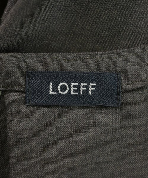 LOEFF（ロエフ）ベスト 茶 サイズ:-(S位) レディース/2200606594134