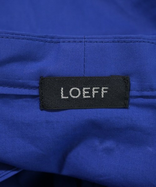 LOEFF（ロエフ）カジュアルシャツ 青 サイズ:F レディース/2200610532085