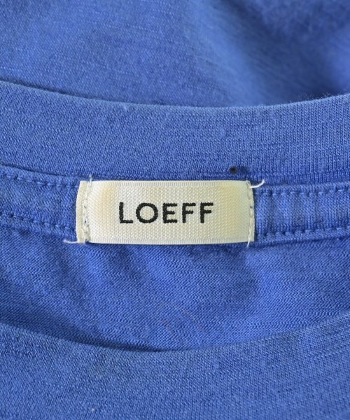 LOEFF（ロエフ）ニット・セーター 青 サイズ:2(M位) メンズ/2200611292056
