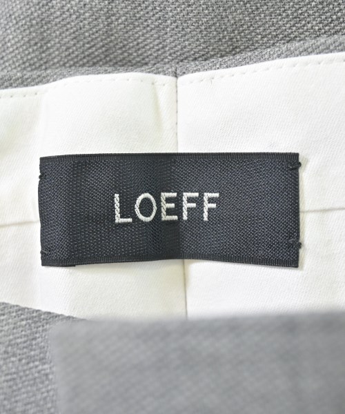 LOEFF（ロエフ）スラックス グレー サイズ:1(S位) レディース/2200601086092