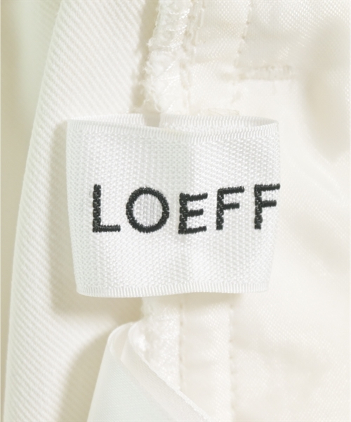 LOEFF（ロエフ）その他 白 サイズ:00(XS位) レディース/2200613206020