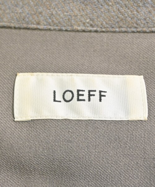 LOEFF（ロエフ）カジュアルシャツ グレー サイズ:1(S位) レディース/2200614964011