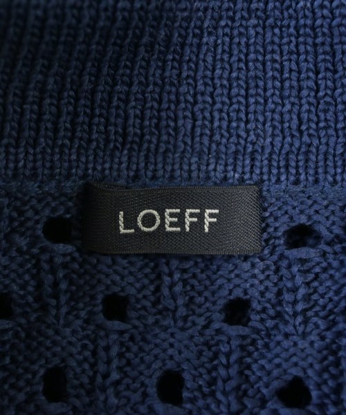 LOEFF（ロエフ）カーディガン 紺 サイズ:F レディース/2200615774107