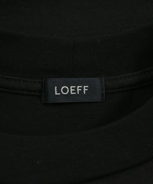 LOEFF（ロエフ）Tシャツ・カットソー 黒 サイズ:-(M位) レディース/2200615834030