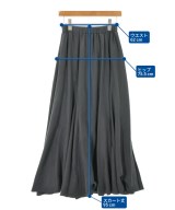 LOEFF（ロエフ）ロング・マキシ丈スカート 黒 サイズ:0(XS位) レディース/2200611798084