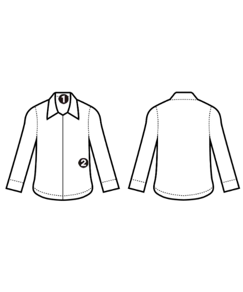 LOEFF（ロエフ）カジュアルシャツ 白 サイズ:1(S位) レディース/2200614062090