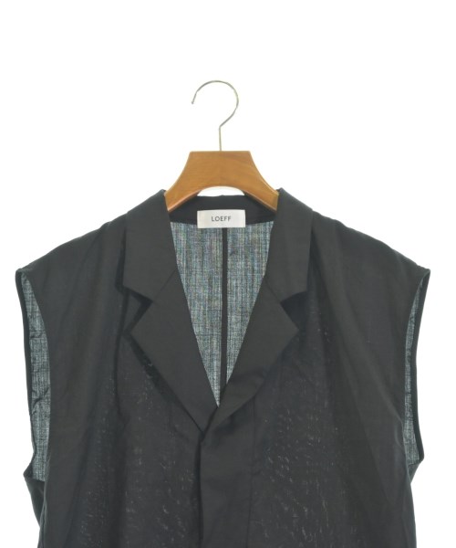 LOEFF（ロエフ）ブラウス 黒 サイズ:F レディース/2200604437044