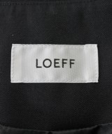 LOEFF（ロエフ）ノーカラージャケット 黒 サイズ:0(XS位) レディース/2200603376016