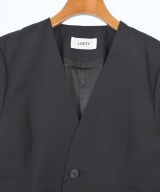 LOEFF（ロエフ）ノーカラージャケット 黒 サイズ:0(XS位) レディース/2200603376016